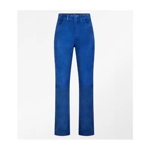 TOM FORD SOFT LAMB SUEDE FIVE-POCKET PANTS