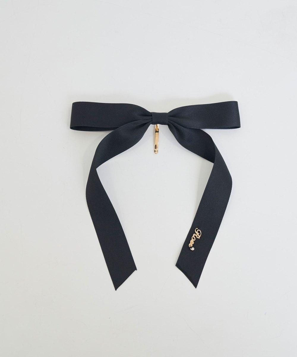 Rose Muse Satin Ribbon Pin