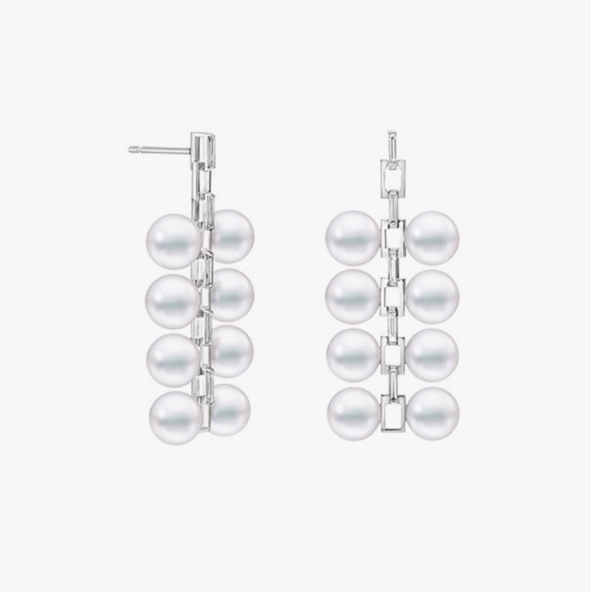 TASAKI シークエンス ダイヤモンド イヤリング