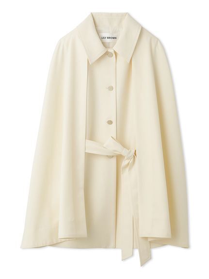Lily Brown 2wayケープコート