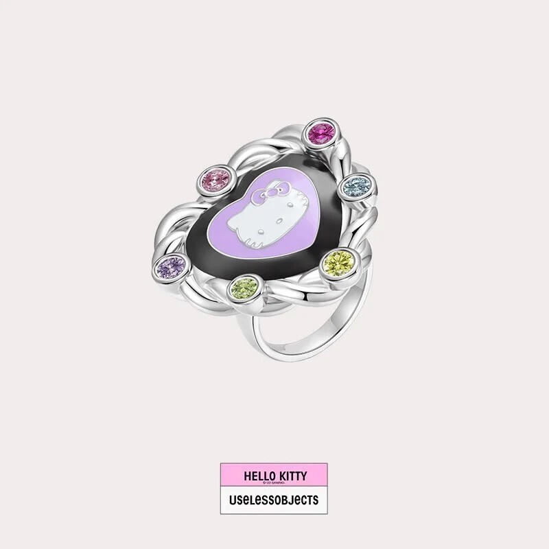 uselessobjects hello kitty x uselesobjects Rings