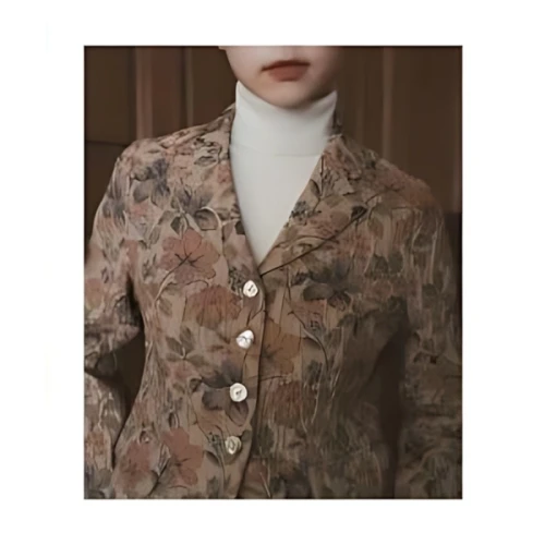foufou jacquard jacket "viatic"
