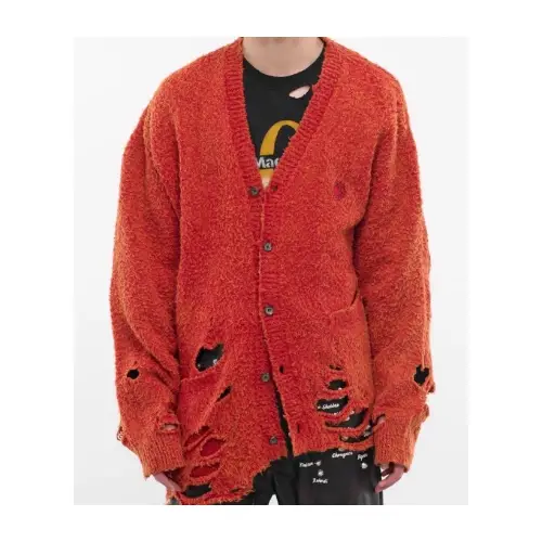 Doublet ZOMBIE SILHOUETTE KNIT CARDIGAN