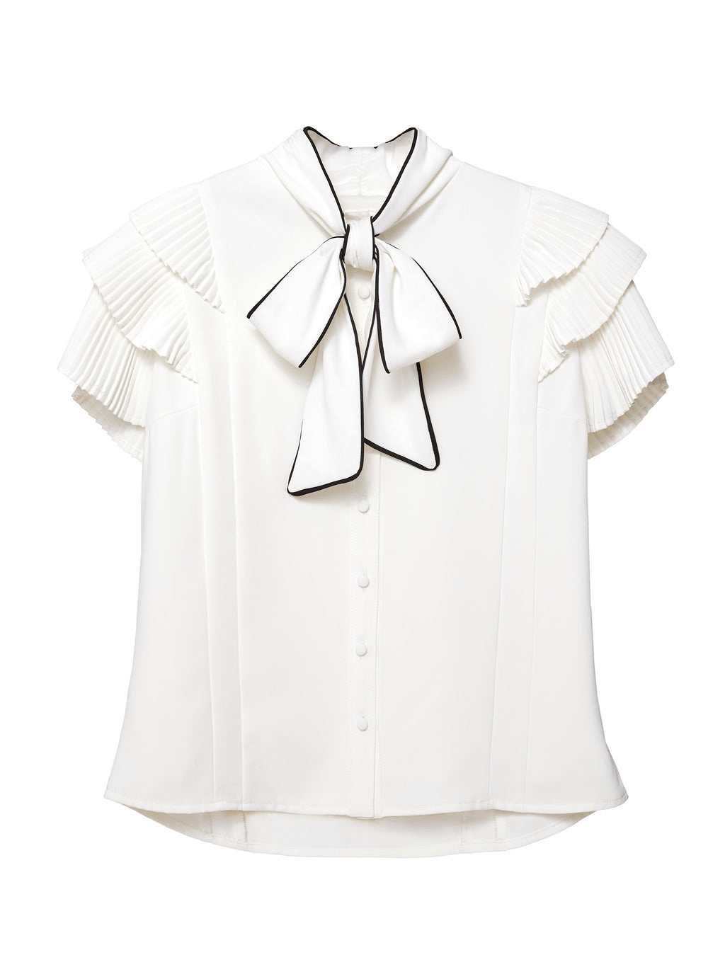 EmiriaWiz Sleeve frill bowtie blouse