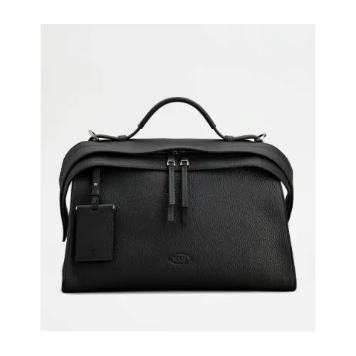 TOD’S ウェーブ バッグ レザー バッグ ラージ