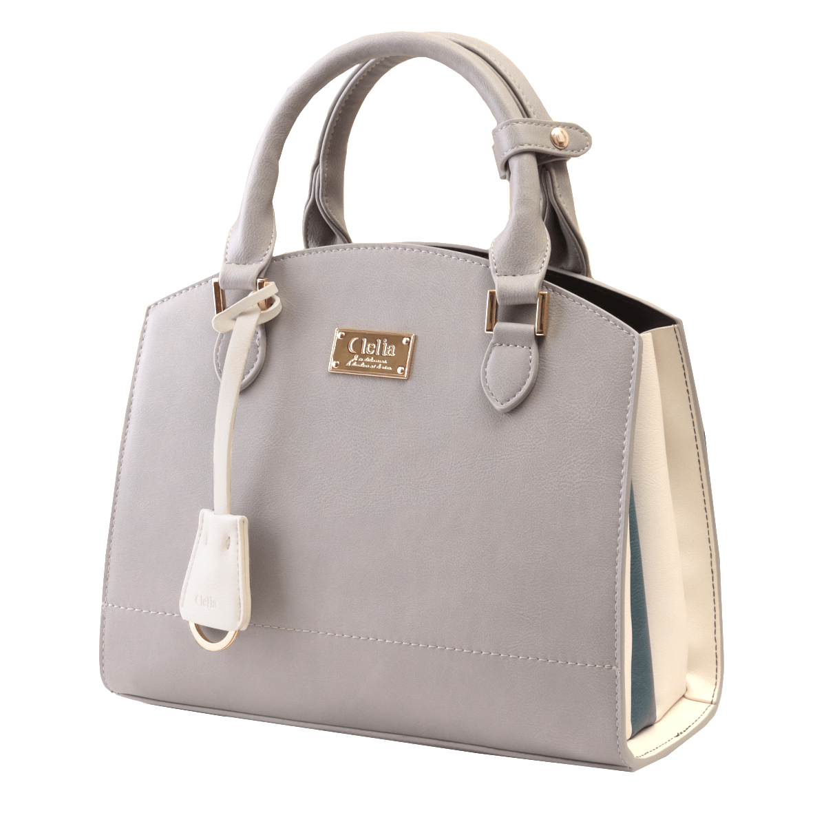 Clelia（クレリア） [Clelia/クレリア] ハンドバッグ レディース トリコロールカラー Riberte CL-28333