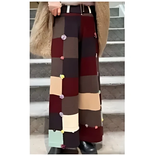 YANYAN Checked Pants