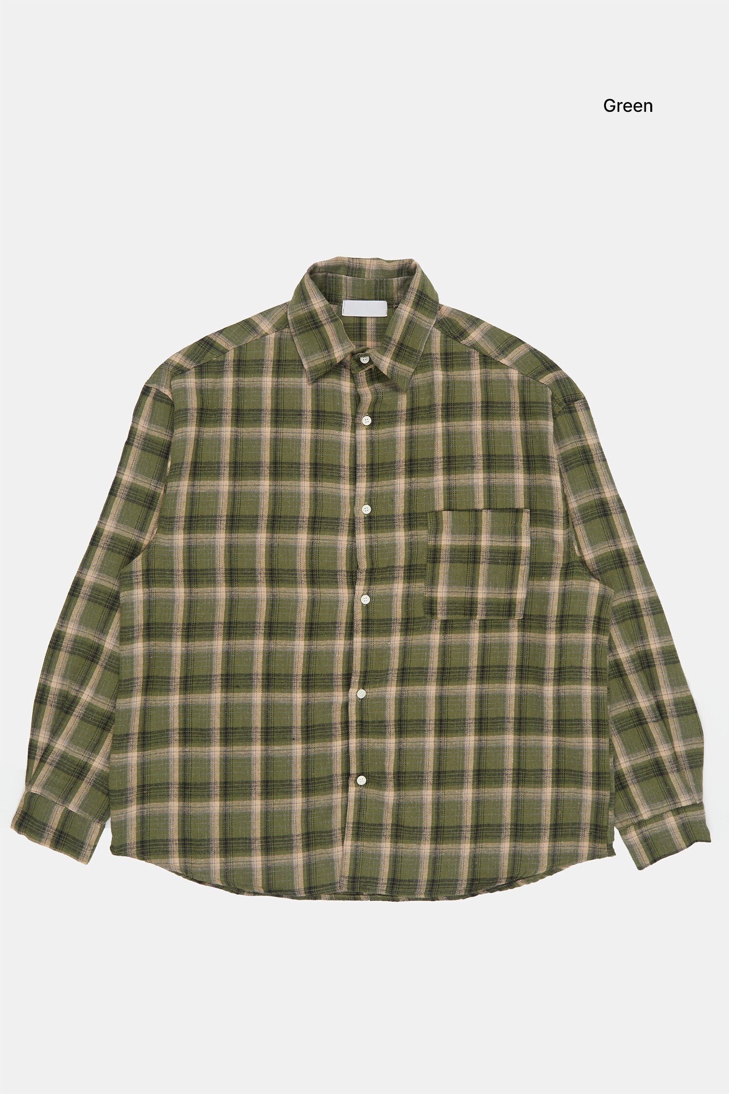 Raucohouse バセットビンテージオーバーチェックシャツ