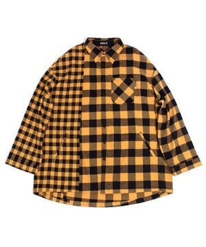 AJO AJOBYAJO Oversized Check Shirt Outer
