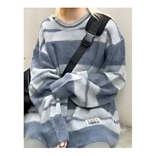sedacle マルチボーダー起毛ニット