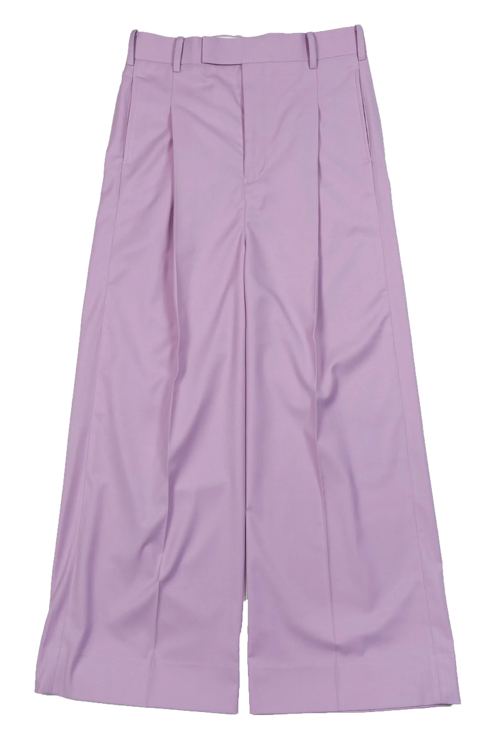 GalaabenD T/R Gabardine Daddy Wide Slacks
