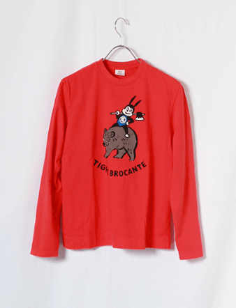 TIGRE BROCANTE 金太郎ナッティー長袖Tシャツ