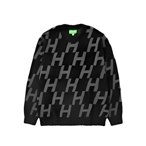 HUF MONOGRAM CREW SWEATER