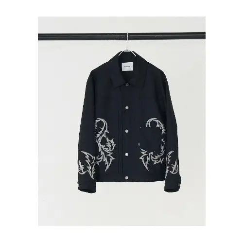 A NOVEL DAY. HIGH COUNT GABARDINE × EMBROIDERY BL