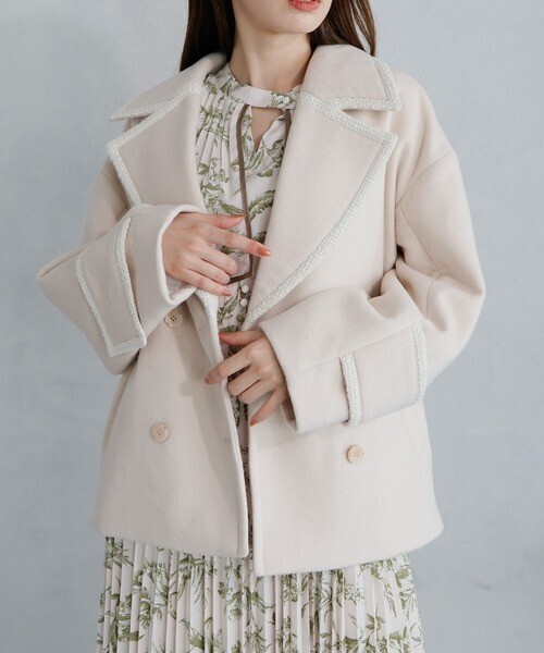 LADYMADE コクーンショートコート
