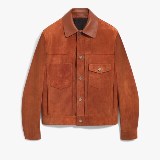 BERLUTI スエード デニムジャケット