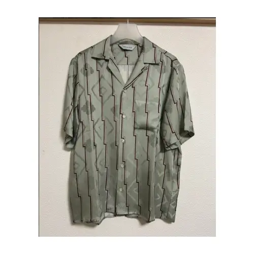 NIPOALOHA BENTEN STRIPE hort Sleeve Shirt