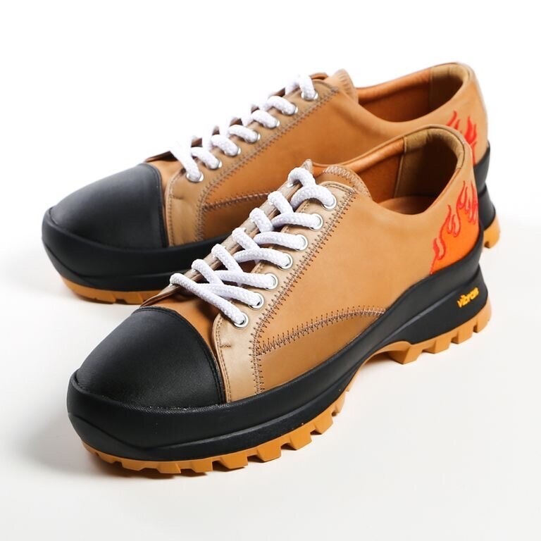 TENDER PERSON LEATHER CHUNKY SNEAKER