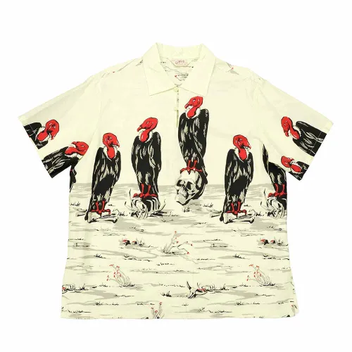 STAR OF HOLLYWOOD CONDOR COTTON TYPEWRITER PULLOVER SHIRT (SH39310)
