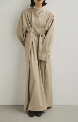 STYLEMIXER バックルベルトワンピース