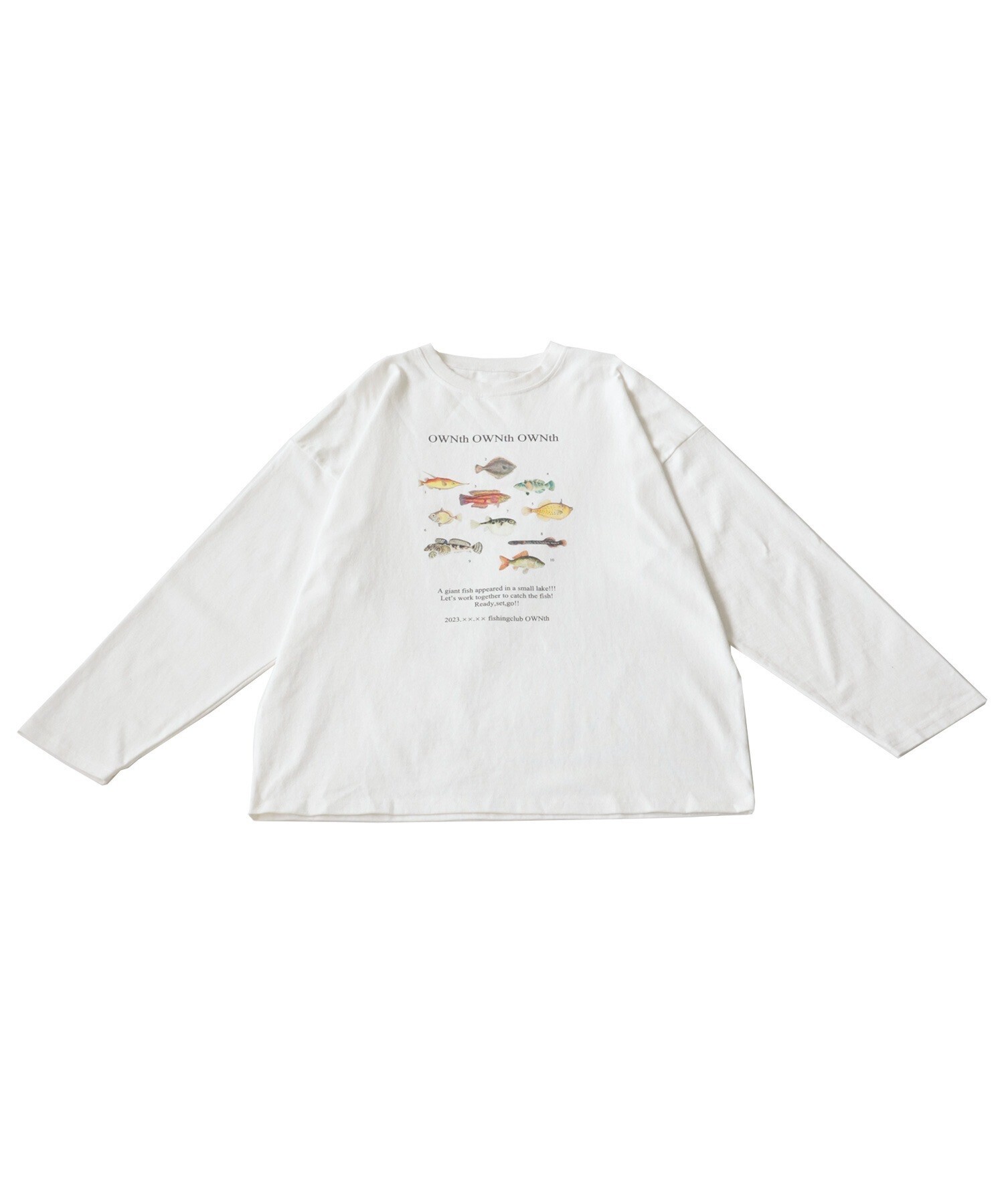 antiqua クルーネックロングスリーブTシャツ