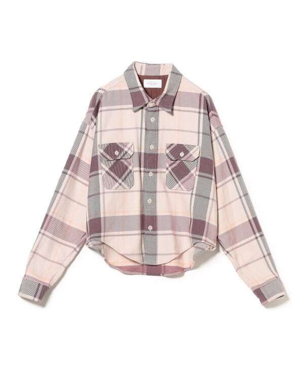 UNUSED Cotton Check Shirt