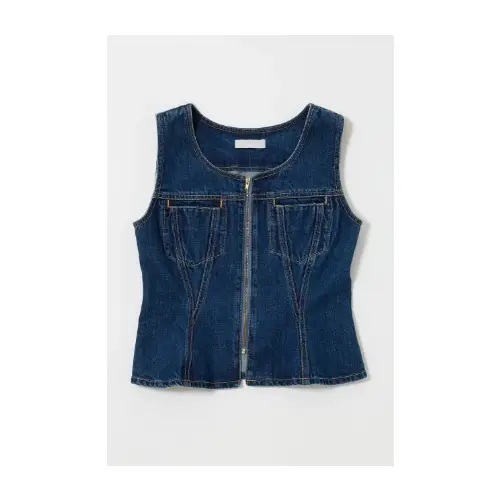MOUSSY WAIST FIT デニムベスト