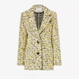 ISABEL MARANT Etienne tweed-textured wool-blend jacket