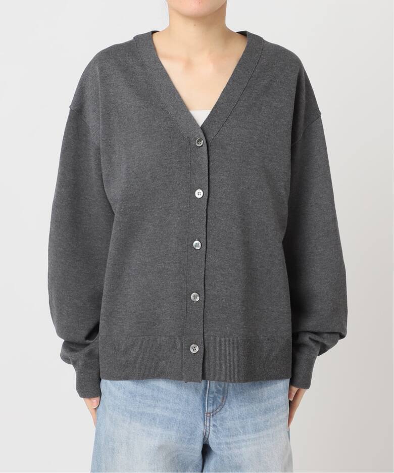 Plage sweat kn nuance カーディガン