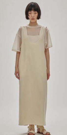 TODAYFUL Uneck Piping Dress