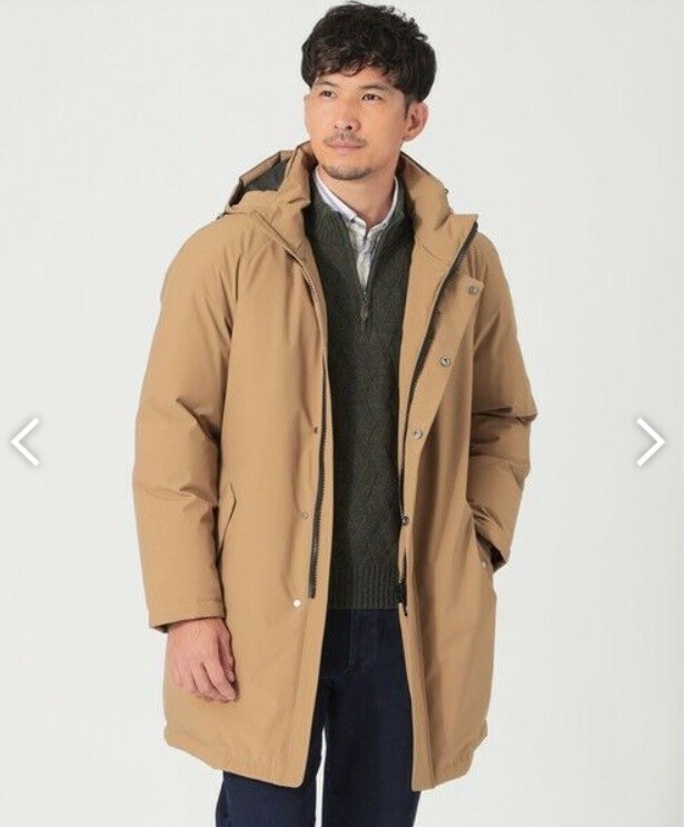 THE SCOTCH HOUSE SCOTTEXロングダウンコート