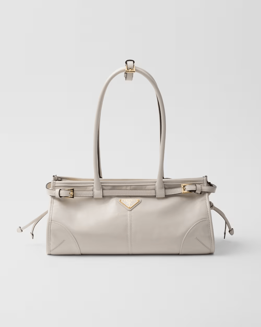 PRADA ミディアム レザー ハンドバッグ