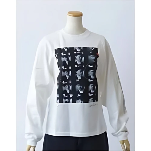 JOHN MASON SMITH JAMIE MORGAN CONTACT SHEET KILLER L/S T-SHIRT