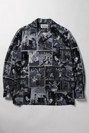 WACKO MARIA L/S HAWAIIAN SHIRT (長袖ハワイアンシャツ)