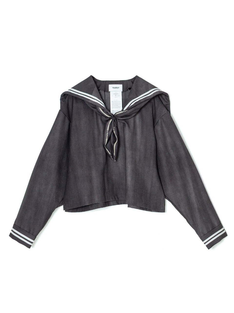 doublet NEO SAILOR HIGH-COLLAR TOP