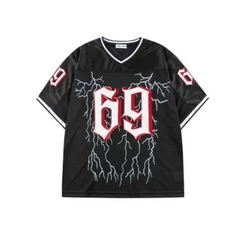 WOKE EDGE Thunder Football Shirt