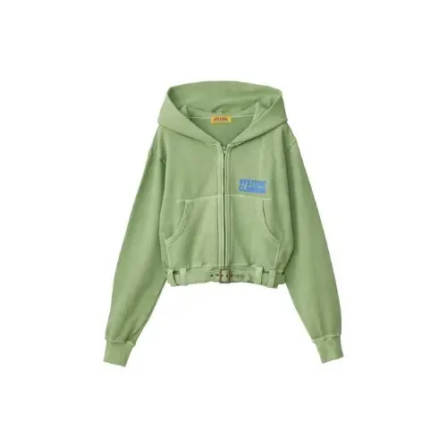 HYSTERIC GLAMOUR BABYSITTING CLUB ショート丈パーカー