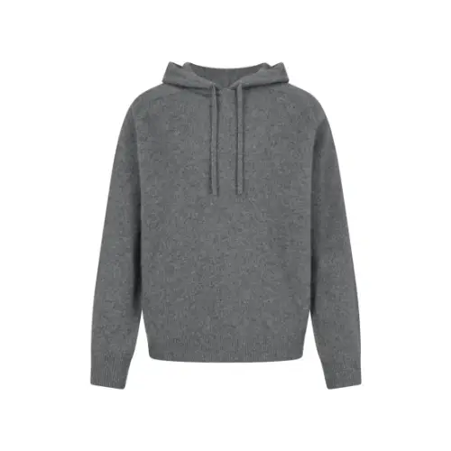 AMOMENTO racoon hoodie knit