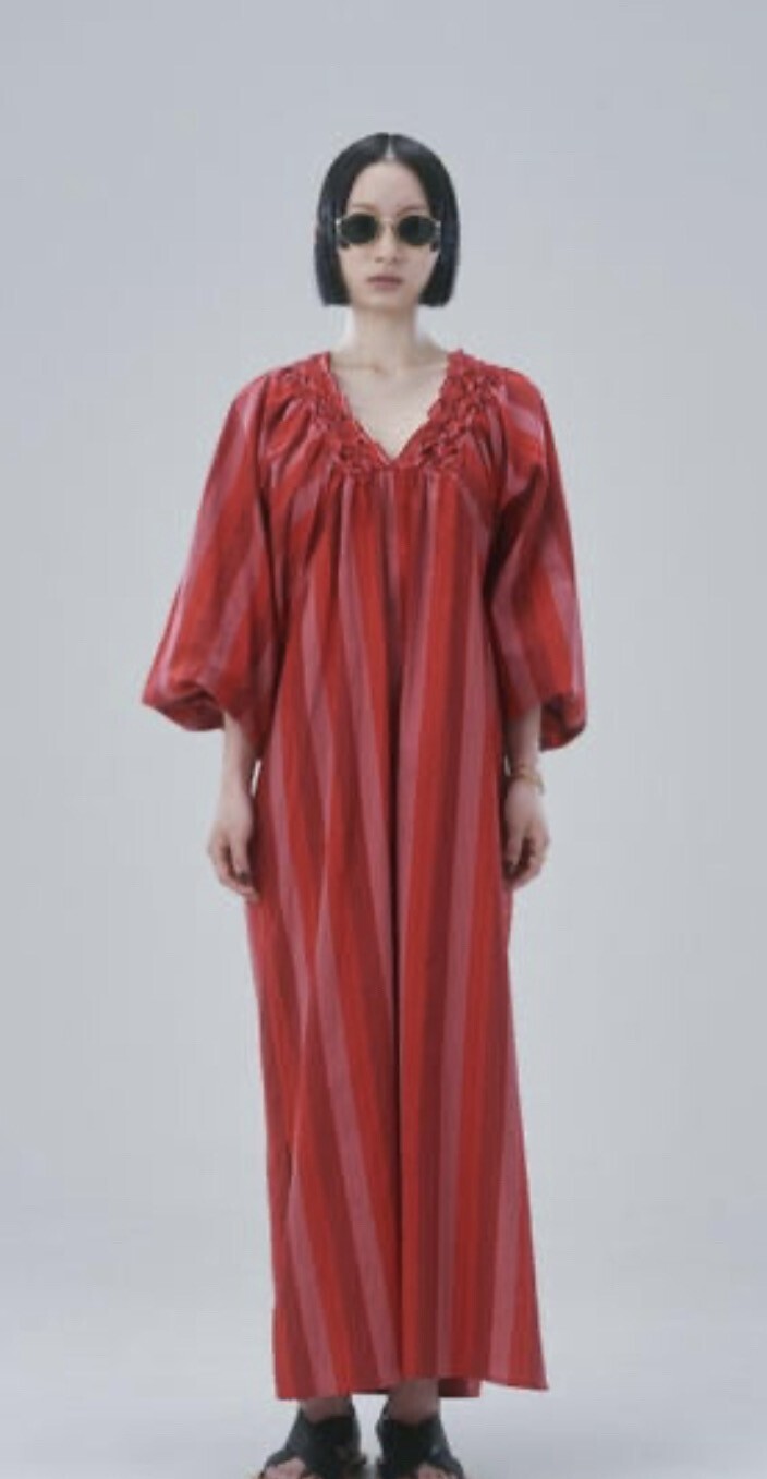Create Clair Smocking neck dress