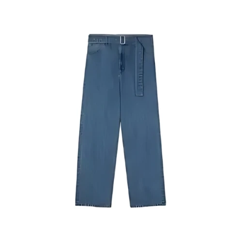 Jil Sander loose-fit belted jeans