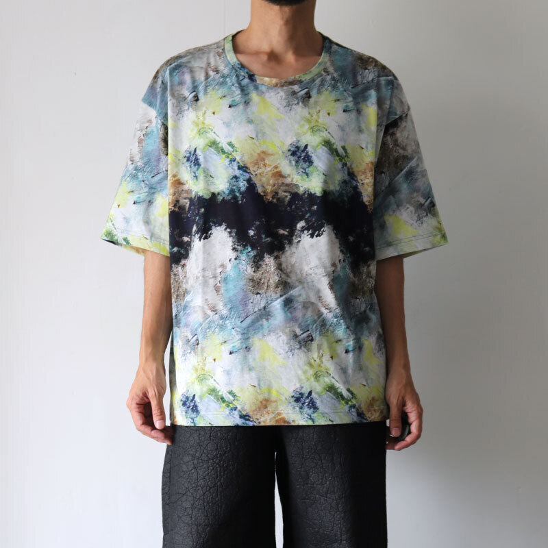 TAAKK ペイントTシャツ