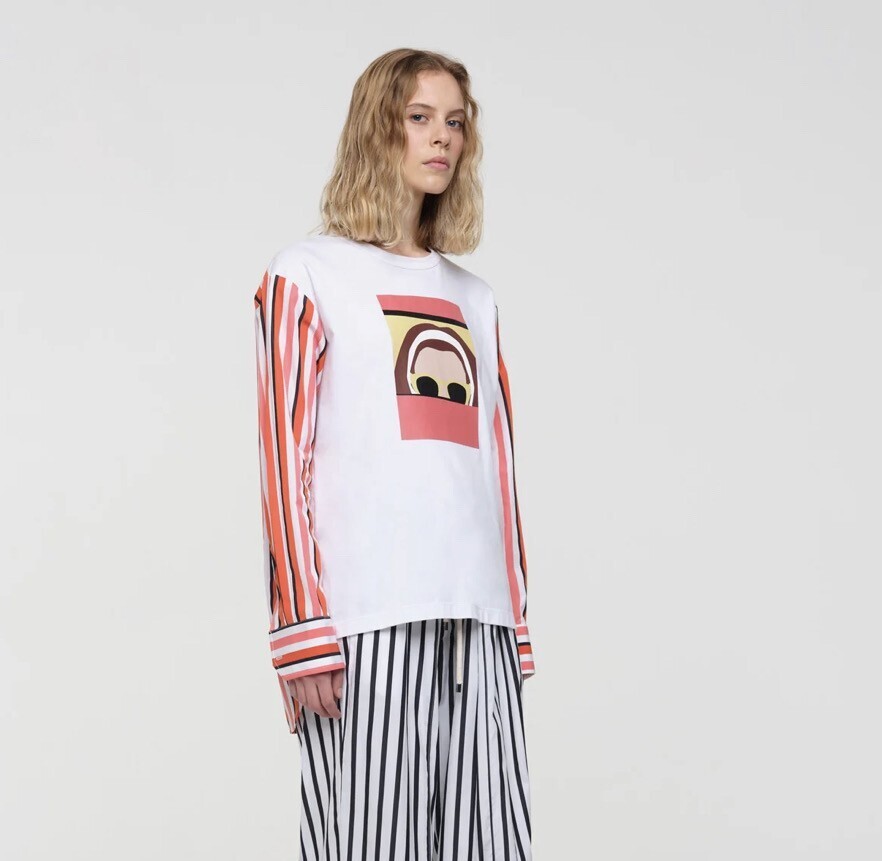 PLAN C CAROLINA SELF PORTRAIT SHIRT