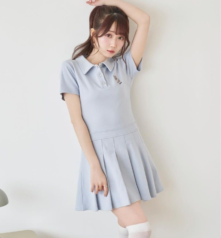 Rosé Muse Kitten wappen polo-onepiece