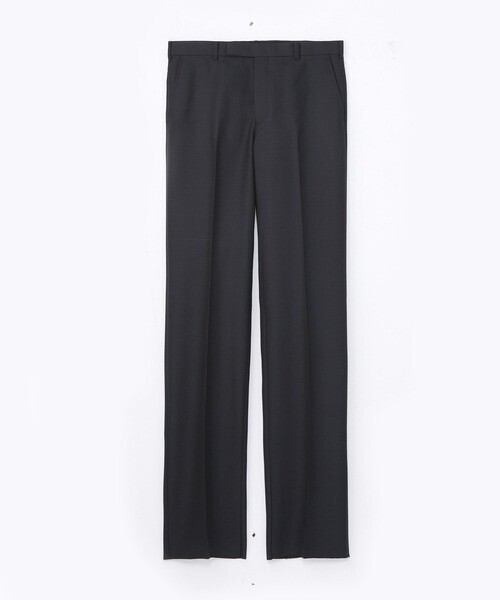 JOHN LAWRENCE SULLIVAN MOHAIR WOOL STRAIGHT TROUSERS