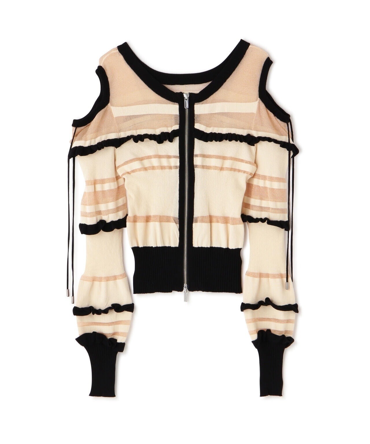 MAISON SPECIAL /2way Ruffle Tops