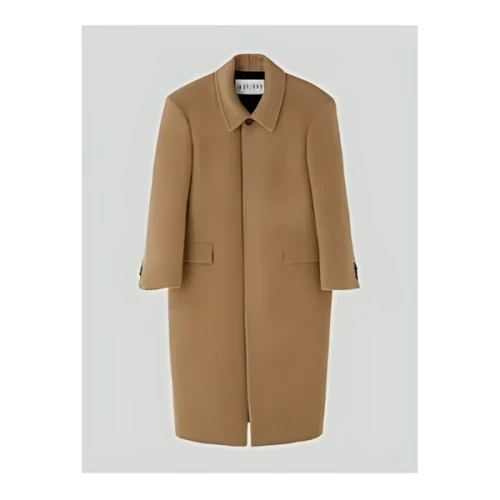 RECTO WOOL BLEND BALMACAAN COAT