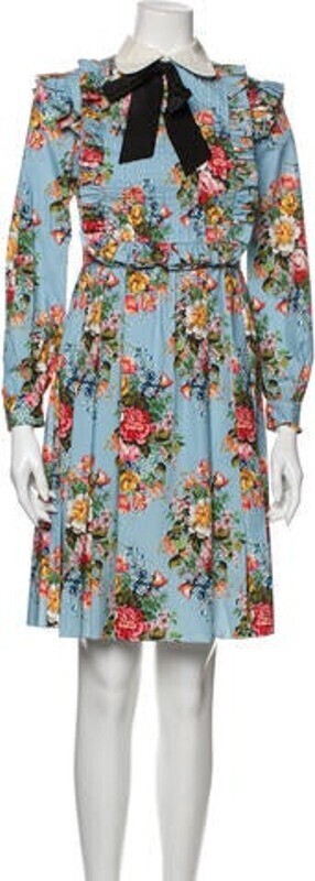 Gucci Print Knee Length Dress