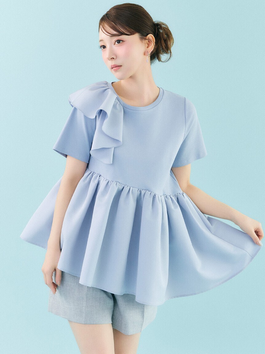 CELFORD アシンメトリーカットチュニック