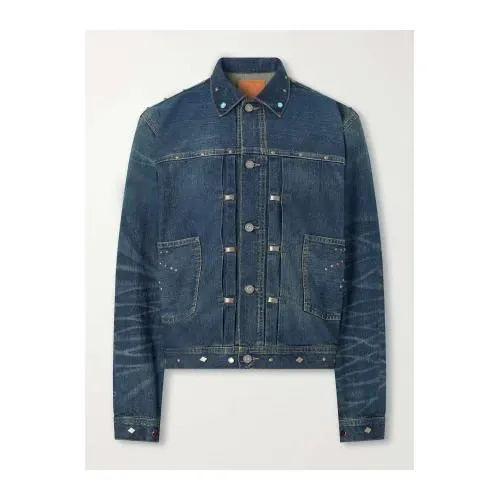 RRL Embellished Denim Jacket