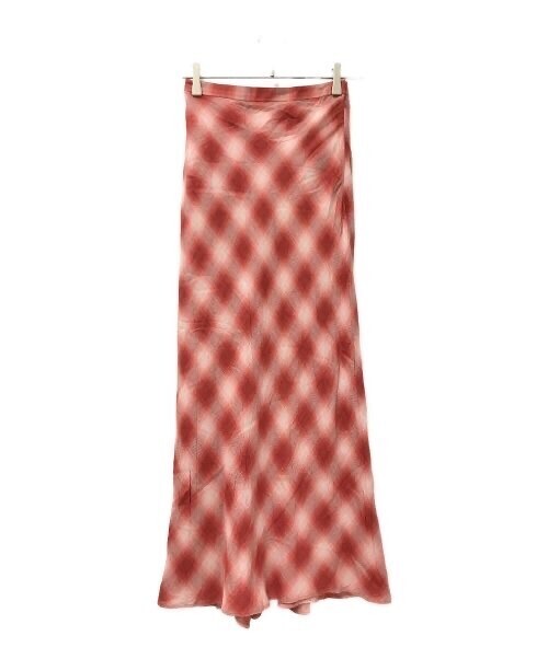 Ron Herman Ombre Checked Skirt